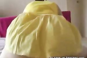 The superlatively good way to serve a college dude in couch shown by my girl