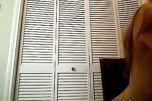 So my moist blond girlfriend shows off her large butt and rubs her cooch