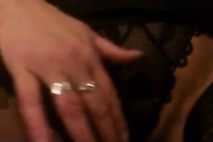 My mind boggling GF can't live without masturbating and playing with her large scones