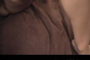 Sexy tattooed gal fingers her slit and lets a man take up with the tongue it