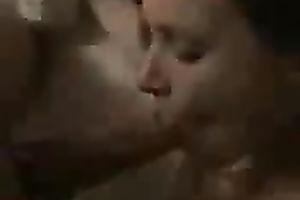 Charming blond bae engulfing my large corpulent rod in POV