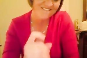 Short haired auburn mother I'd like to fuck in red stuff was blowing my subrigid lollicock