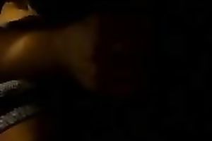 My ardent dark brown sweety sucks my BBC and swallows cum