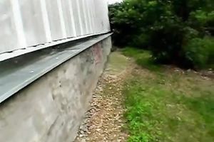 Very quick oral sex by this lascivious blonde for some money