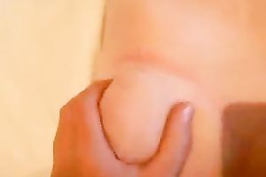 Nice breasty playgirl sucked my obese cock and gave me a terrific titjob