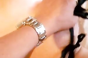 Nice breasty playgirl sucked my obese cock and gave me a terrific titjob