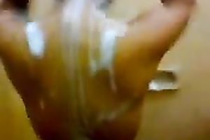 My perverted Indonesian ally washes her hot body in the shower