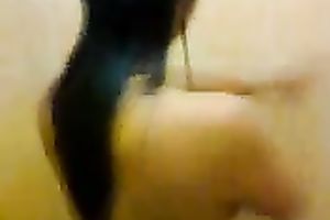 My perverted Indonesian ally washes her hot body in the shower