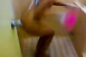 My perverted Indonesian ally washes her hot body in the shower