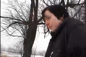 Hairy twat euro older acquires pickuped oudoors and undresses