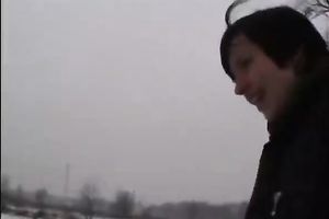 Hairy twat euro older acquires pickuped oudoors and undresses