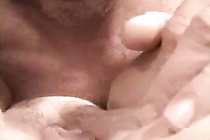 Nasty hotwife tapes POV movie of me licking her adorable hairy pussy