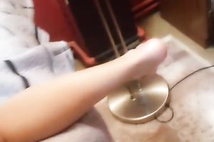 Feisty pigtailed usual looking dark brown bitch sucked my ally dry