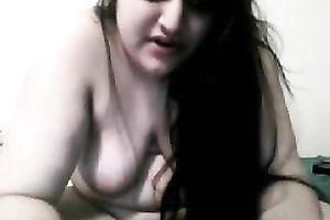 Chubby Indian dark brown playgirl shows off her vagina and her mounds