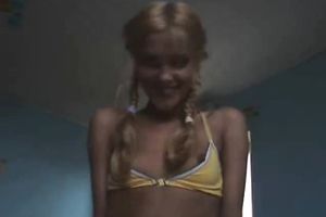 Cute and nasty slender blodne legal age teenager rides on a jock like no other