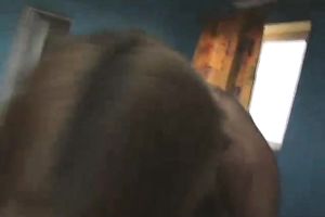 Cute and nasty slender blodne legal age teenager rides on a jock like no other