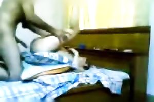 Perverted turned on man properly and brutally copulates his breasty GF