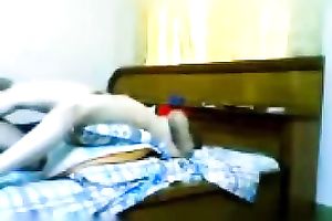 Perverted turned on man properly and brutally copulates his breasty GF