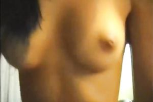 Stunning non-professional Indian legal age teenager with her boyfriend on web camera