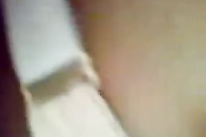 Busty non-professional Arab MILFie fatso gives BJ and rides sloppy pecker on top