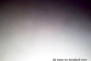 Busty non-professional Arab MILFie fatso gives BJ and rides sloppy pecker on top