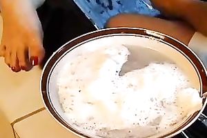 Having joy with my appealing milf slutwife in the jacuzzi