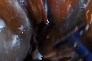 Having joy with my appealing milf slutwife in the jacuzzi