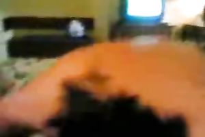 Fingering super sexy exotic looking black cock sluts in her curly fur pie