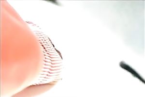 I took an incredily hot upskirt movie of super horny nymphos