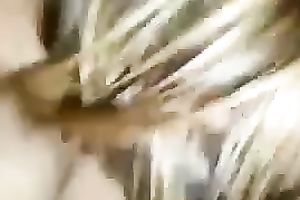 Just my Dominicana girlfriend sensually blowing my 10-Pounder