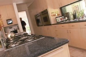 Sweet and charming white housewife get to be adorable for dark stud