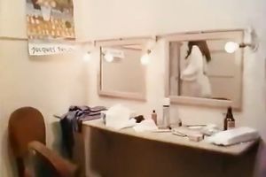 Insatiable golden-haired sweetheart on the ottoman giving head and riding schlong