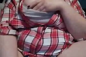 Bad glamorous large breasted nympho flashed her beautiful boobies