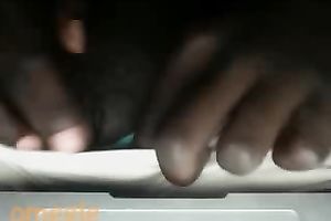 Black nineteen year old slutwife show cookie and rubs it in her bedroom