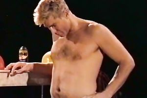 Appealing blond with palatable boobs acquires her cookie masterfully eaten out