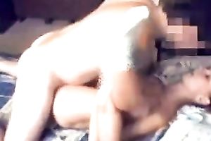 Auburn excited gal was drilled by kinky chap in missionary position