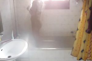 Lovely curves of a hot dilettante black skin Indian white lady