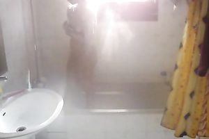 Lovely curves of a hot dilettante black skin Indian white lady