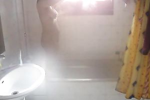 Lovely curves of a hot dilettante black skin Indian white lady