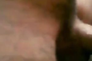 Lustful woman nailed unfathomable in her cum-hole in a missionary position