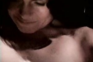 Big breasted torrid brunette sucks lengthy wang unfathomable mouth