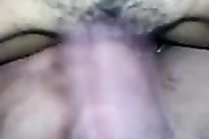 Kinky natural cheating wife with unshaved wet crack and valuable bum was kinda riding ramrod