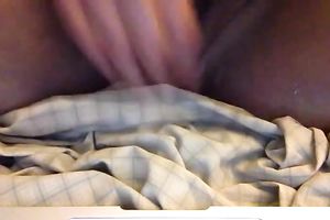 My hot girl pushing juicy snatch with large sex toy in non-professional episode