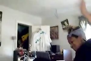 Gangsta black cock sluts blows my black python and takes mouthful