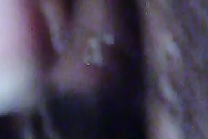 Amateur milf girlfriend is getting moist when this babe rubs herself