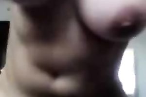 Chubby and bosomy Mexian dark brown blows and rides me