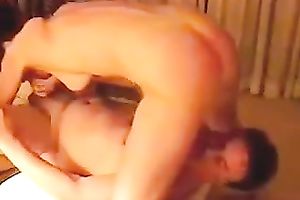 My sexually charged white bitch and me are making love in 69 position
