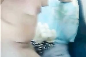 Sweet as fuck Asian webcam wife diddles her arse and cum-hole