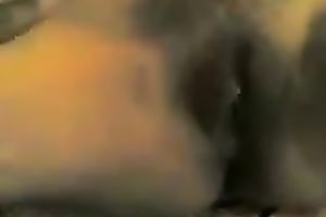 Petite black skin exotic hottie getting drilled in the POV movie