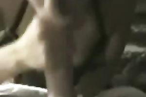 Awesome blond beauty jerking off my 10-Pounder and engulfing it with excitement